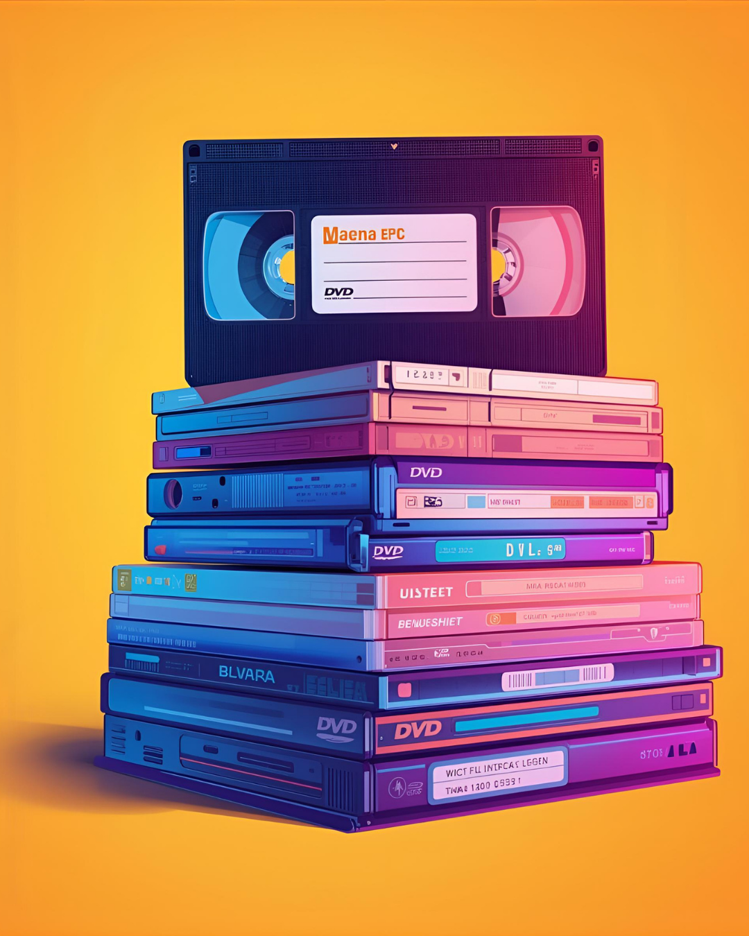 Von VHS zu DVD und Blu-ray – Die Evolution des Heimvideos