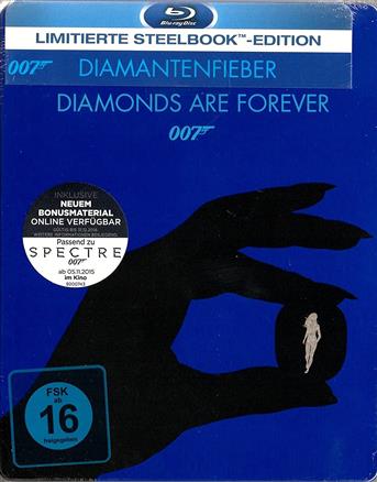 James Bond 007 - Diamantenfieber [Limited Edition, Steelbook]