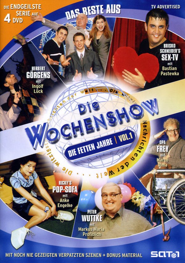 Die Wochenshow - Die fetten Jahre/Vol.1 [4 DVDs]