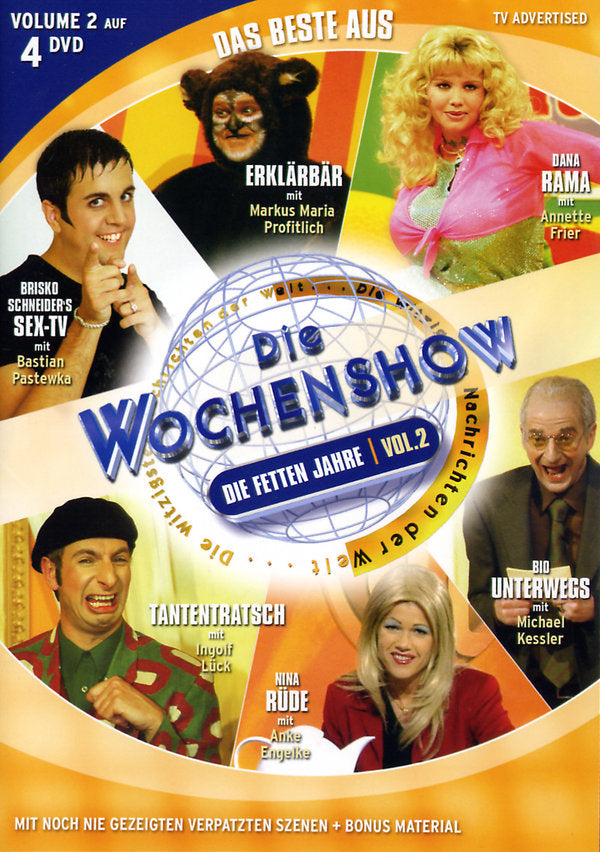 Die Wochenshow - Die fetten Jahre/Vol.2 [4 DVDs]