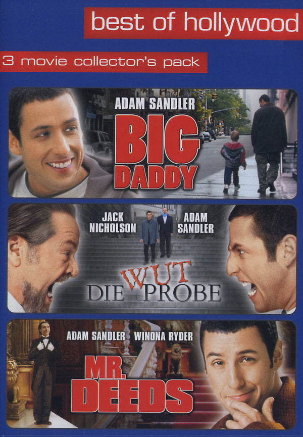 Big Daddy/Die Wutprobe/Mr. Deeds - 3 Movie Collector's Pack  [3 DVDs]