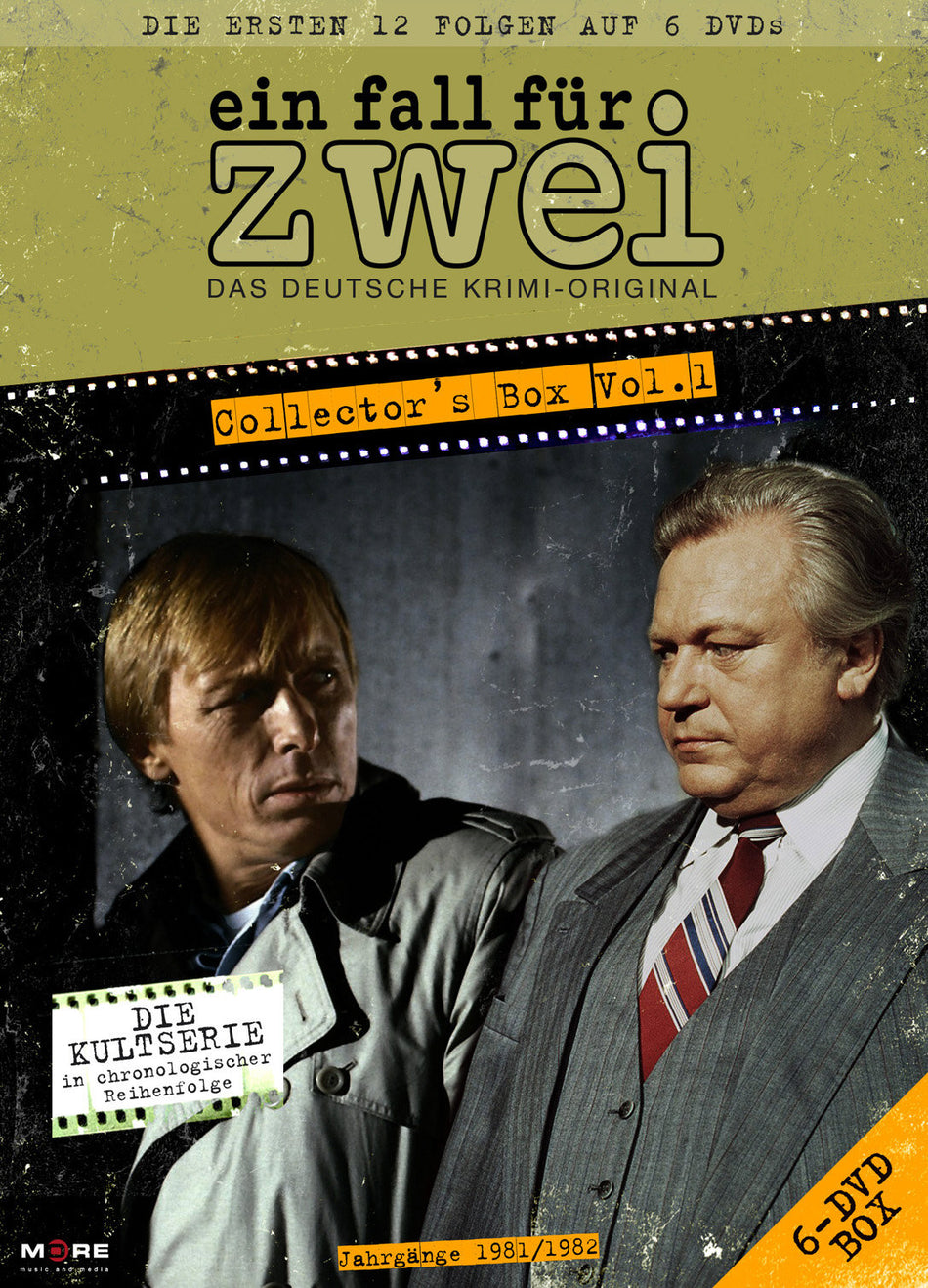 Ein Fall für Zwei - Collector's Box Vol. 1/Folgen 1-12  [6 DVDs]