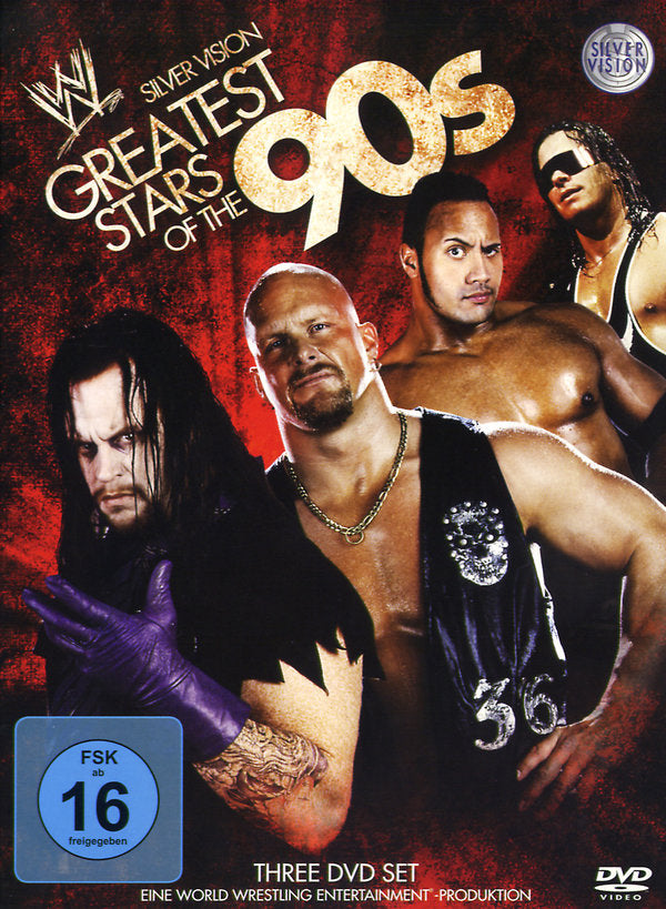 WWE - Greatest Stars of the 90s [3 DVDs] (UK-Import)