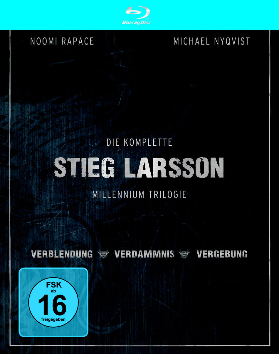 Stieg Larsson - Millennium Trilogy  [3 BRs]  (+ DVD)