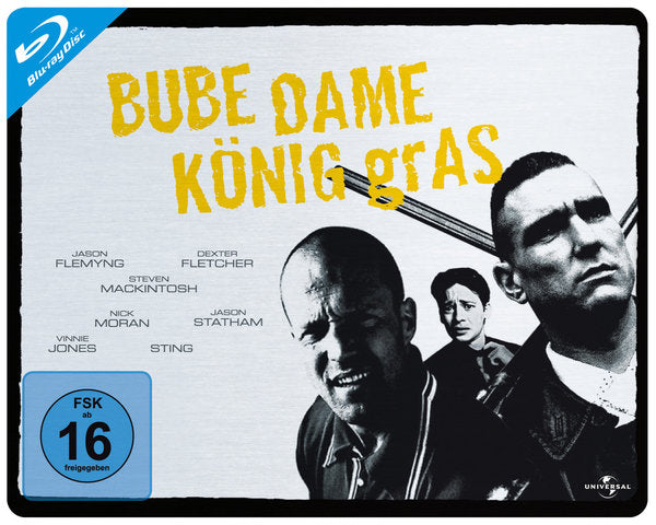 Bube, Dame, König, Gras - Quersteelbook