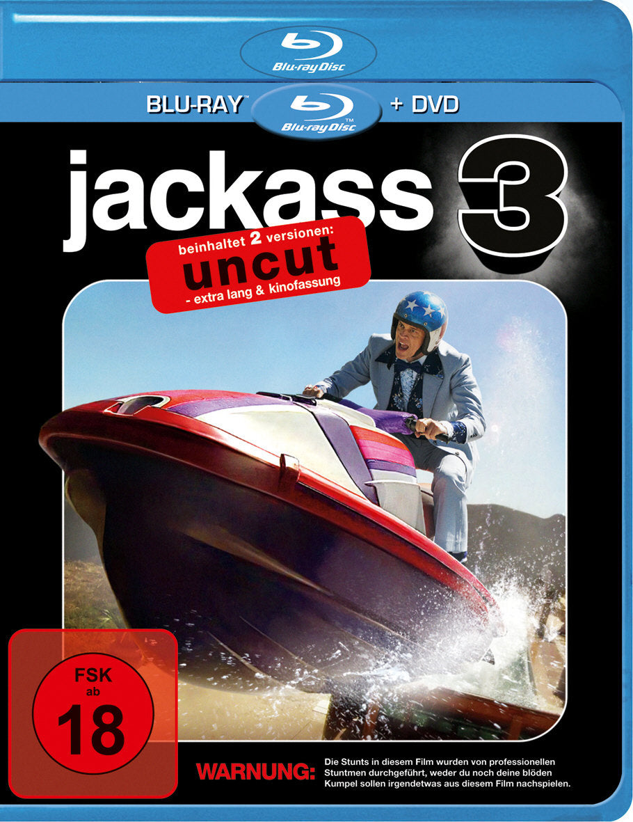 Jackass 3 - Uncut  (+ DVD)