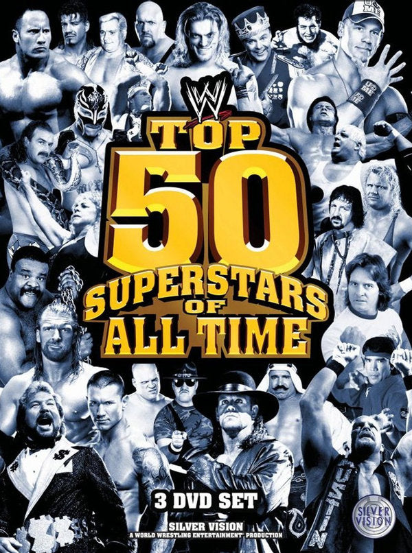 WWE - Top 50 Superstars of all time [3 DVDs]