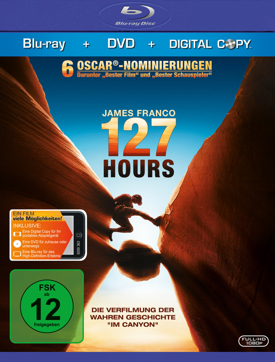 127 Hours  (+ DVD)  (inkl.Dig.Copy)