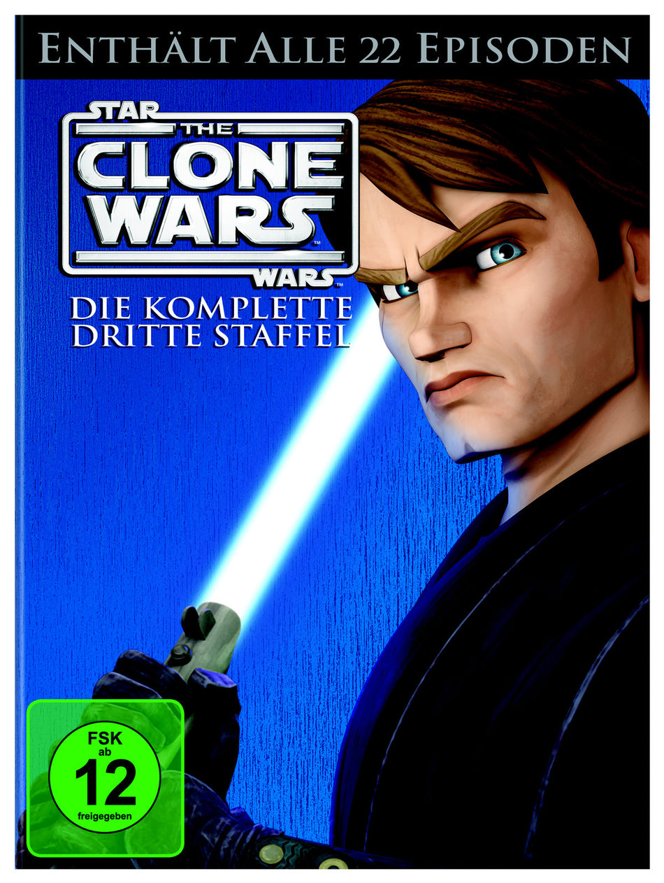 Star Wars - The Clone Wars - Staffel 3  [5 DVDs]
