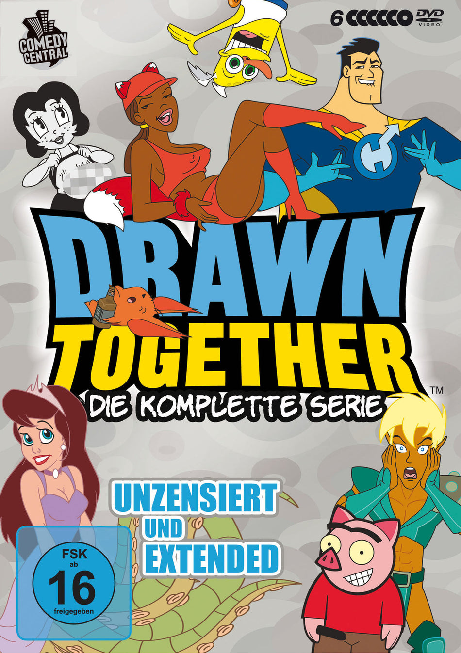 Drawn Together - Die komplette Serie - unzensiert und extended  [6 DVDs]