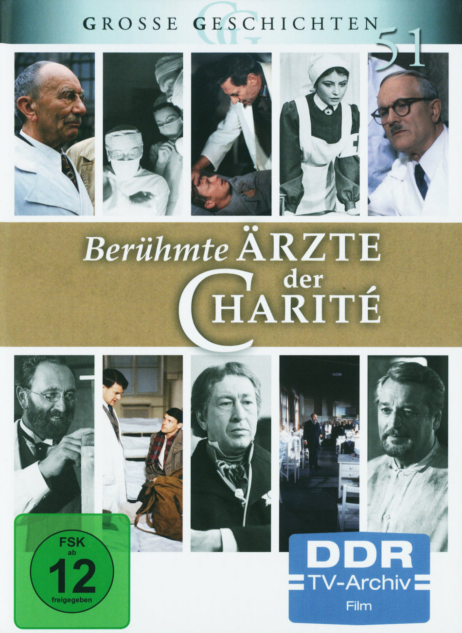 Berühmte Ärzte der Charite - Grosse Geschichten 51  [4 DVDs]