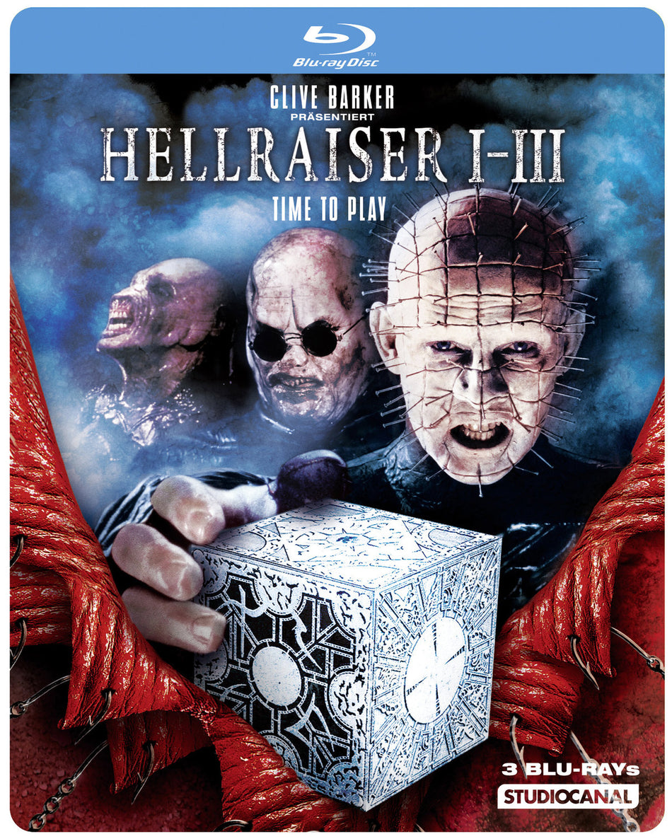 Hellraiser 1-3 - Steelbook  [3 BRs]