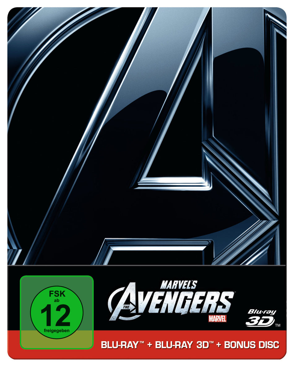 Marvel's The Avengers - Steelbook (+ Blu-ray) (+ Bonus-Disc)