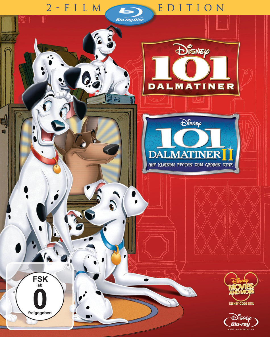 101 Dalmatiner 1+2  [2 BRs]