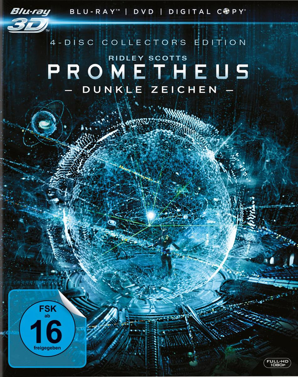 Prometheus - Dunkle... [CE] 3D  (+ 2 BRs)  (+ DVD)