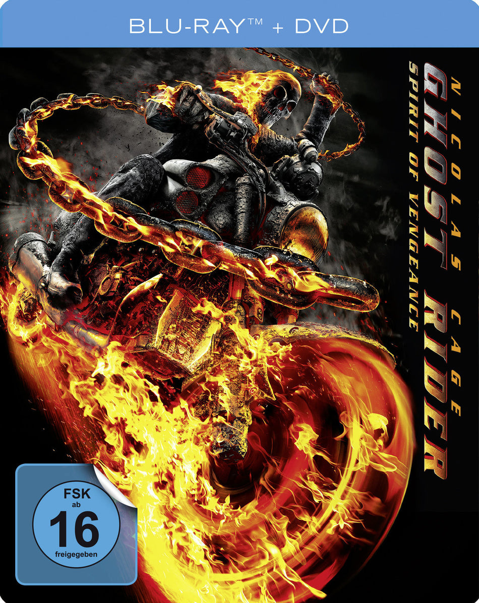 Ghost Rider: Spirit of Vengeance - Steelbook  (+ DVD)