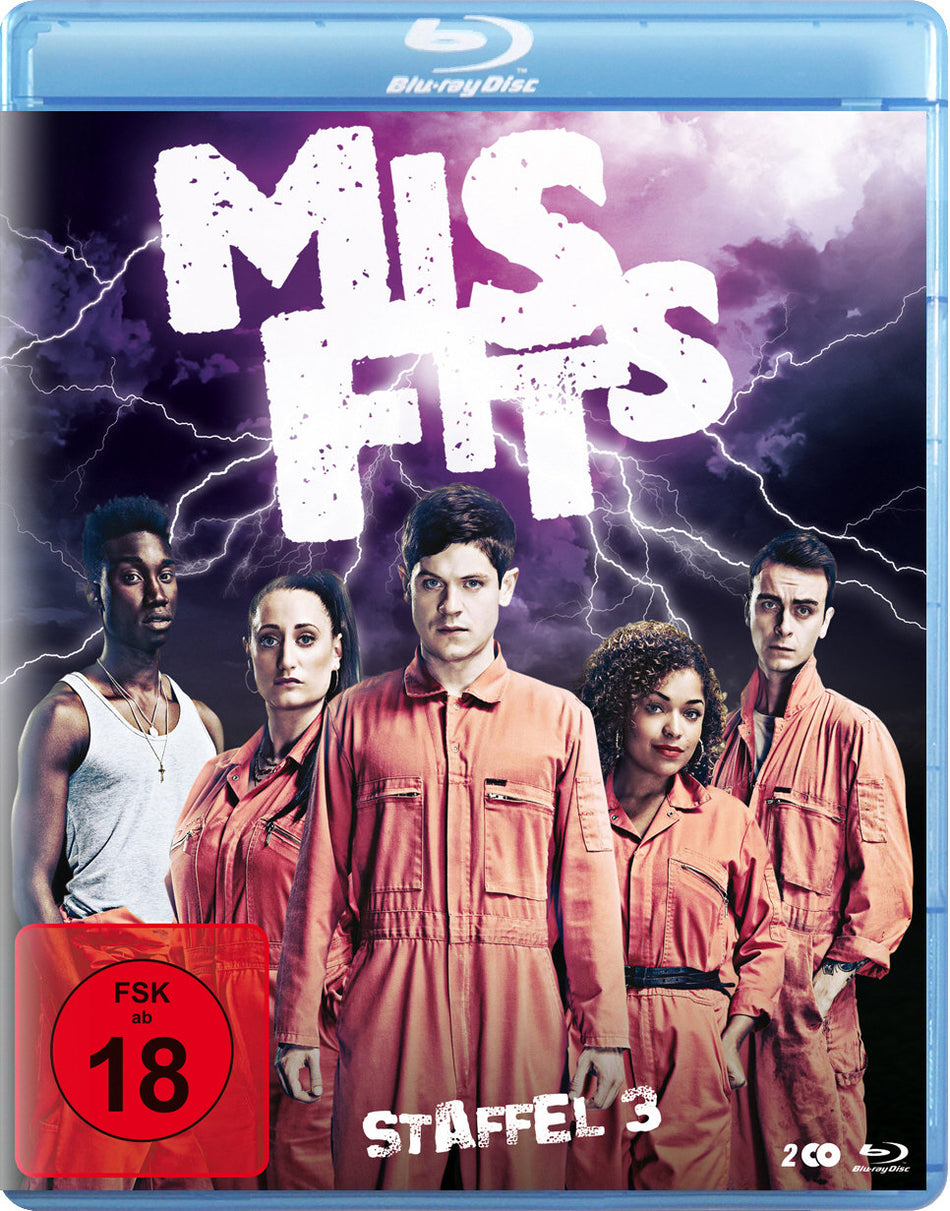 Misfits - Staffel 3  [2 BRs]