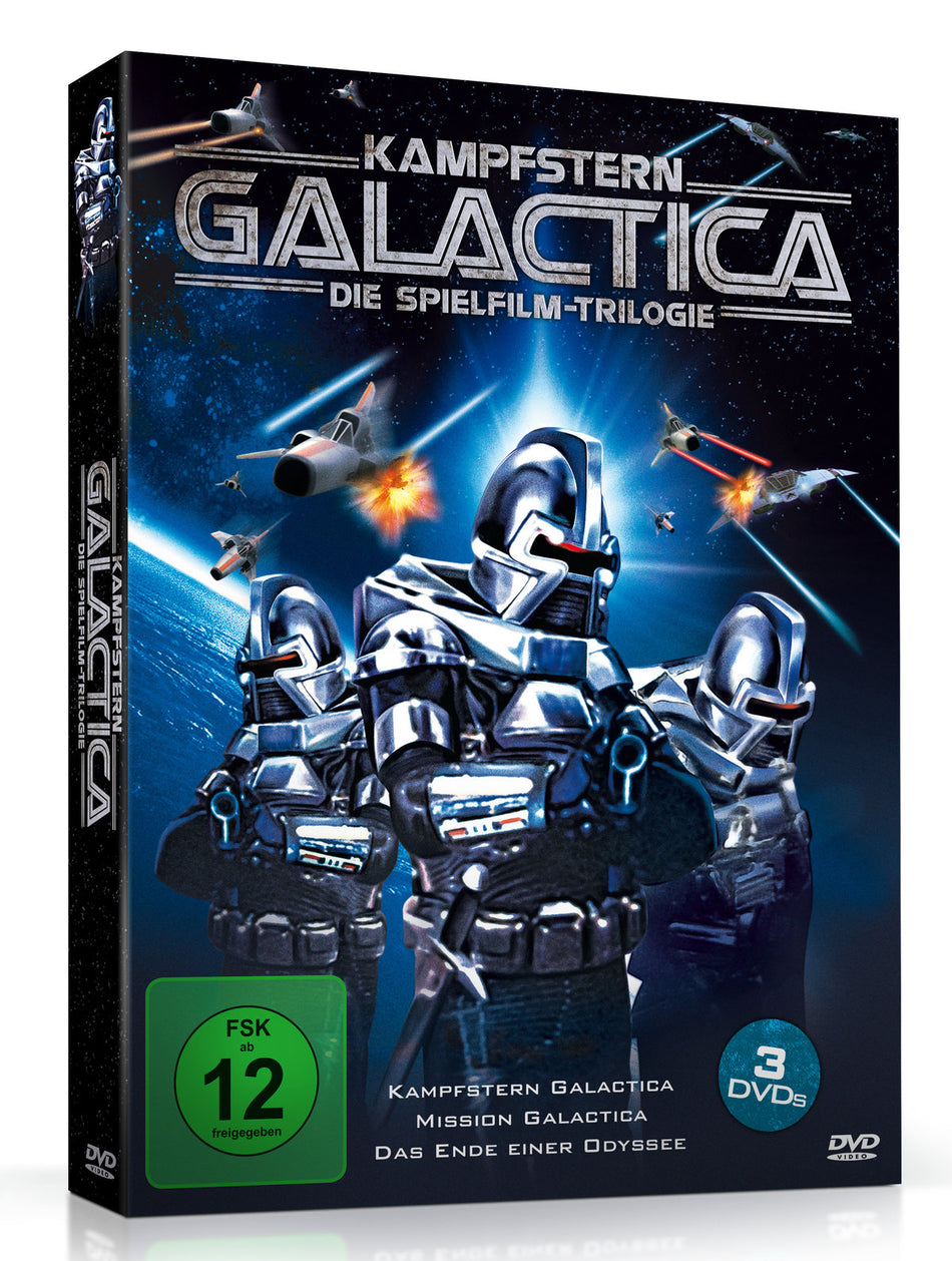 Kampfstern Galactica - Die Spielfilm Trilogie  [3 DVDs]