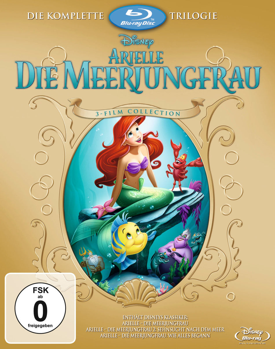 Arielle die Meerjungfrau - Trilogie  [CE] [LE] [3 BRs]