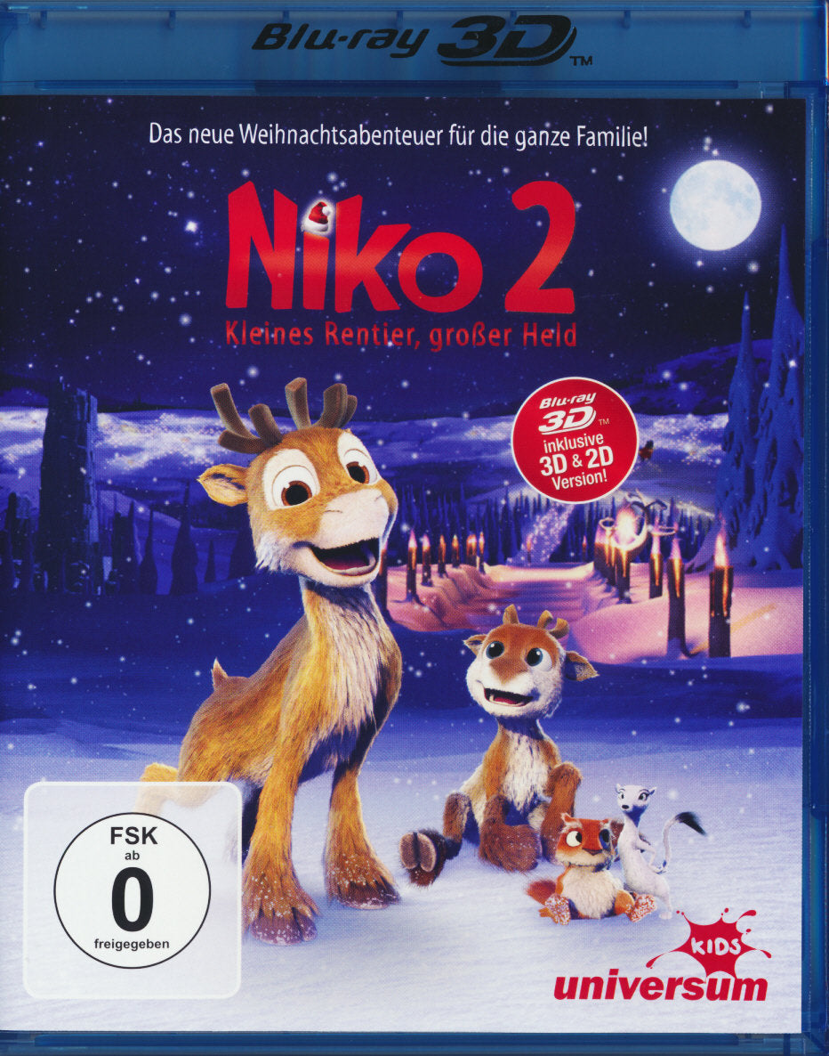 Niko 2 - Kleines Rentier,...  (inkl.2D-Version)