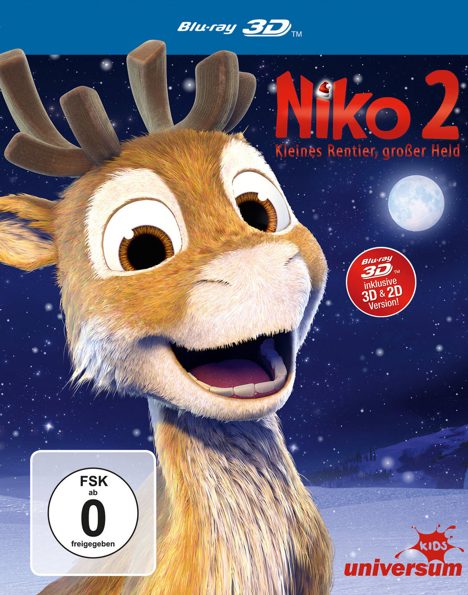 Niko 2 - Kleines Rentier, großer Held  (inkl. 2D-Version)