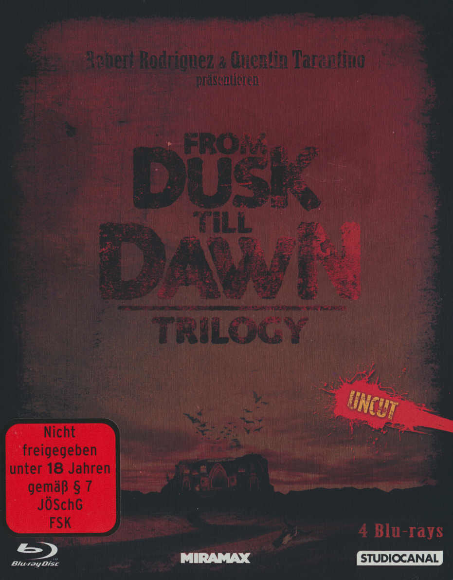 From dusk till dawn - Trilogy - Uncut  [4 BRs] - Steelbook