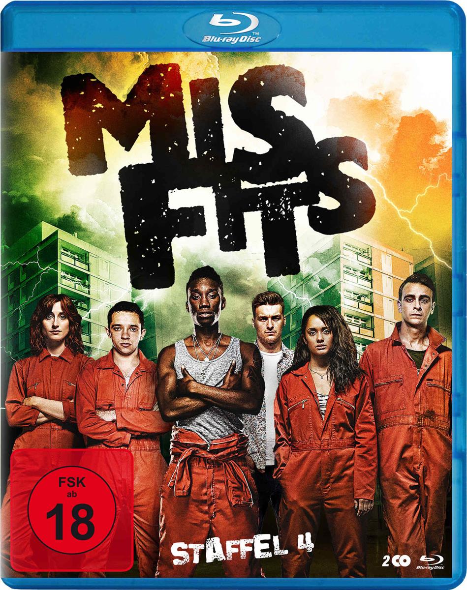 Misfits - Staffel 4  [2 BRs]