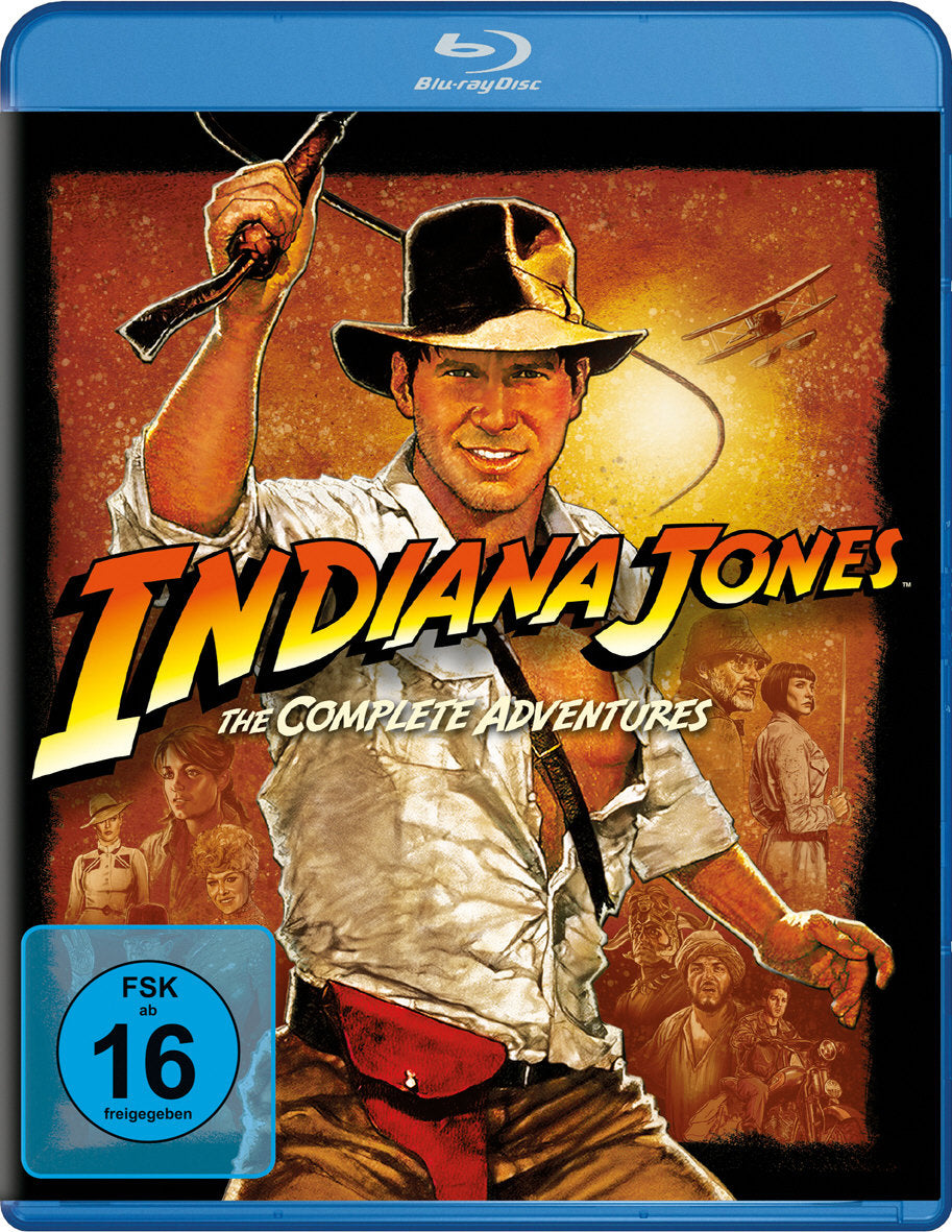 Indiana Jones - The Complete Adventures  [4 BRs]