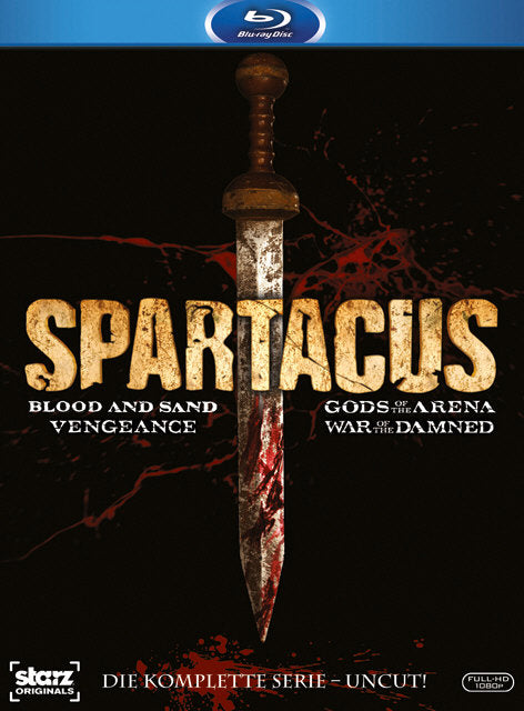 Spartacus: Die komplette Serie - Uncut  [15 BRs]