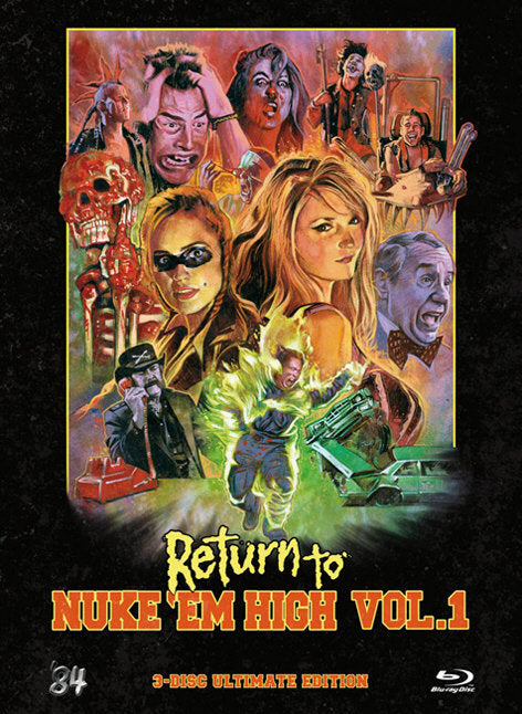 Return to Nuke'Em High Vol. 1 - Mediabook  [UE] (+ 2 DVDs)