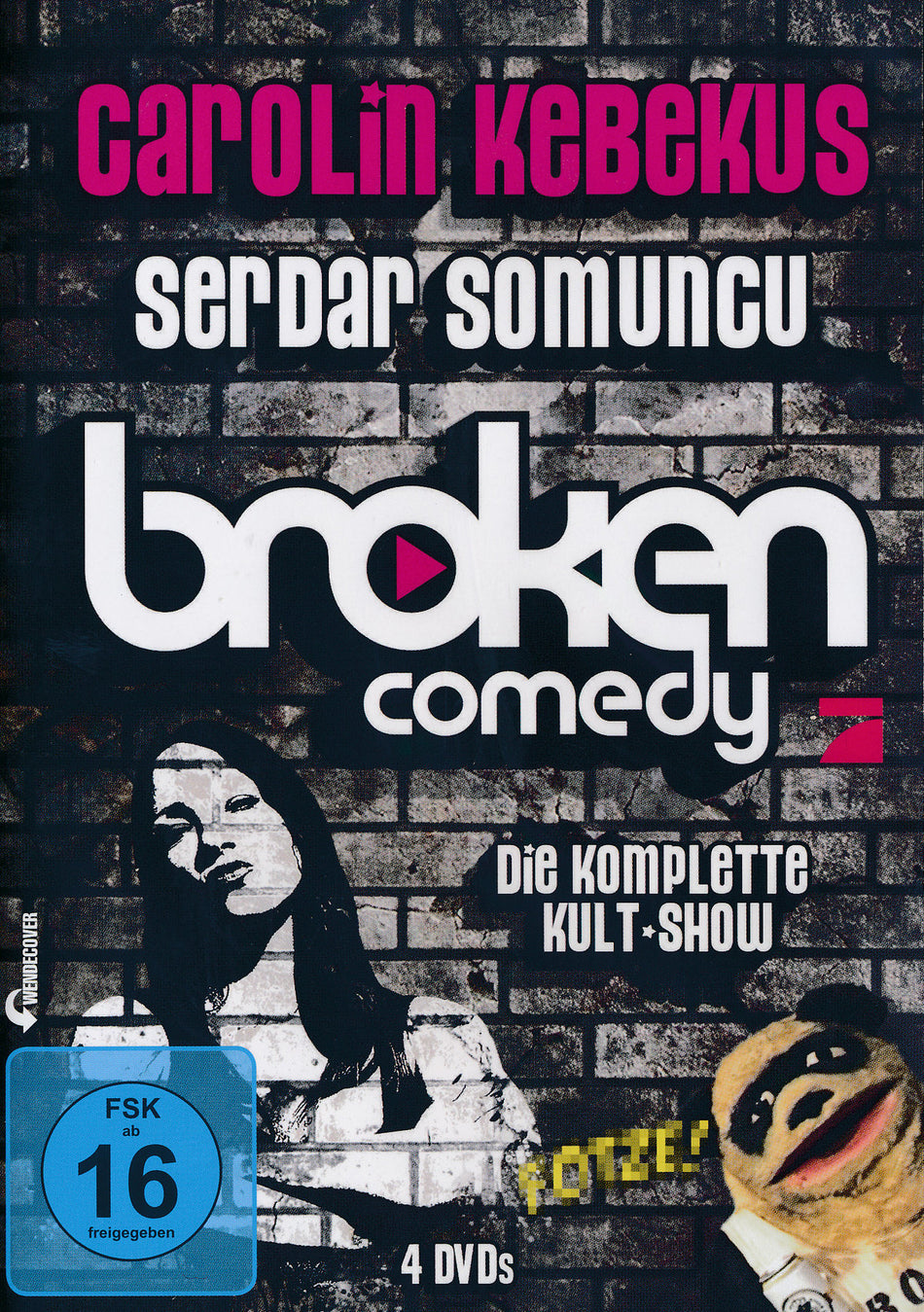 Carolin Kebekus & Serdar Somuncu präsentieren: Broken Comedy - Die komplette Kultshow  [4 DVDs]
