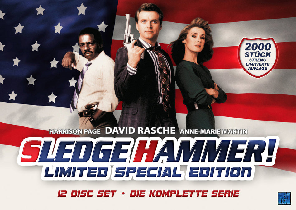 Sledge Hammer - Komp. Serie  [UE] [12DVDs]