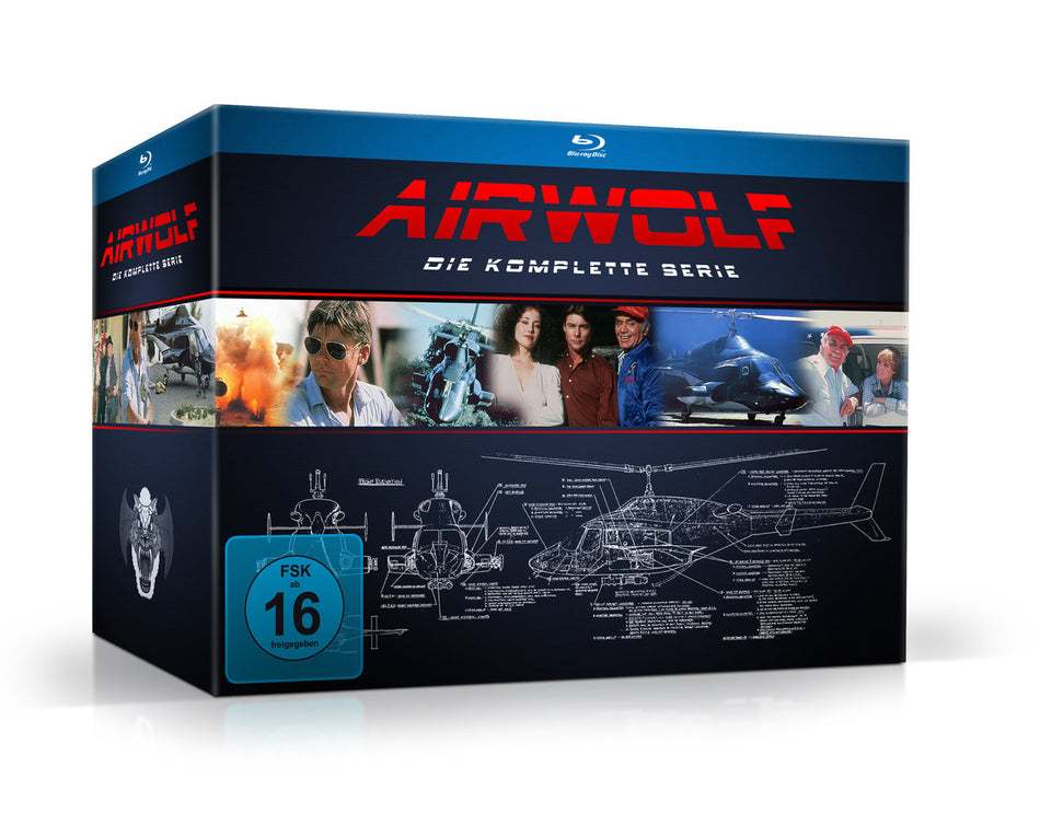 Airwolf - Die komplette Serie  [18 BRs]