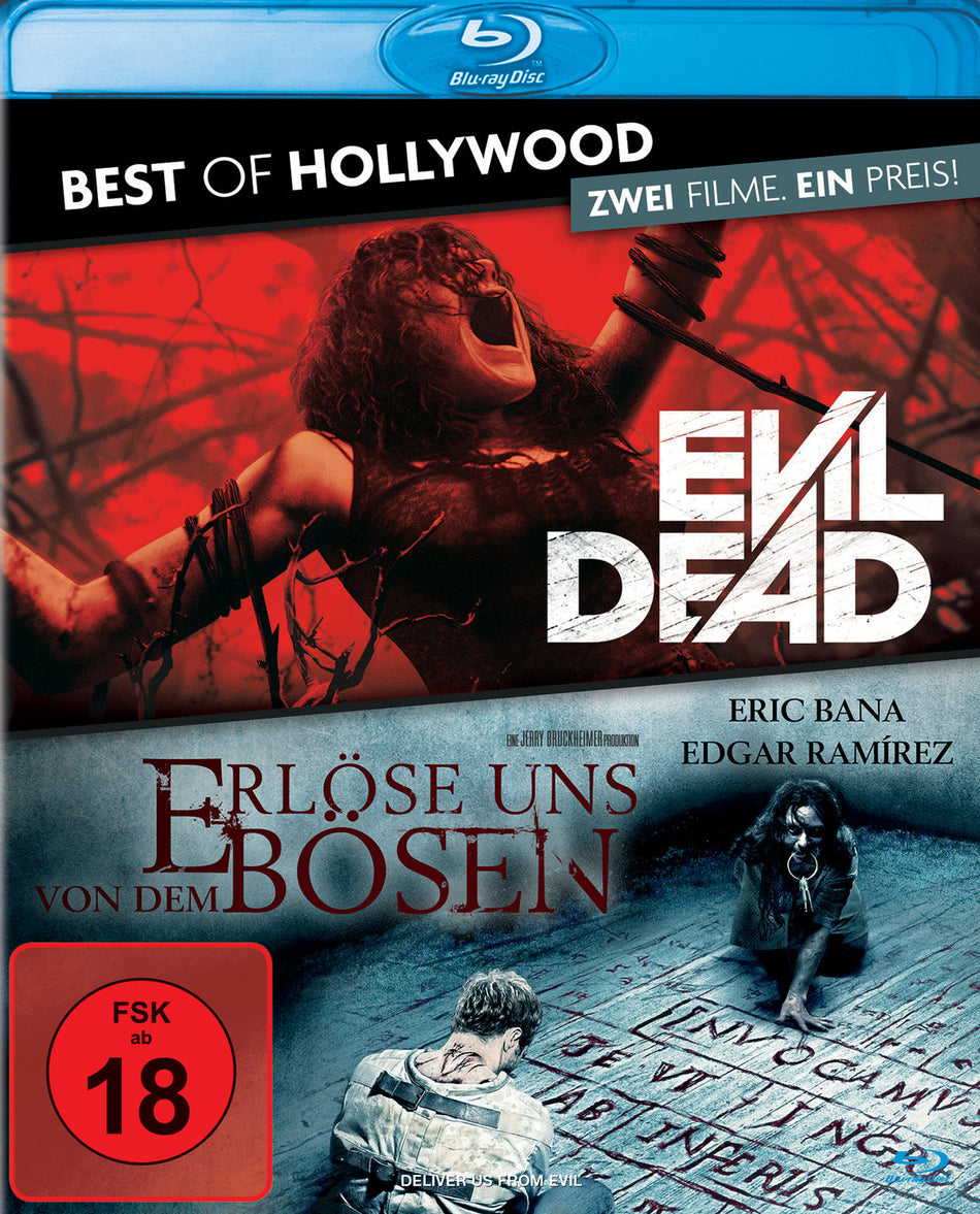 Evil Dead - Cut Version/Erl�se uns von dem B�sen - Best of Hollywood/2 Movie Collector's Pack 89  [2 BRs]