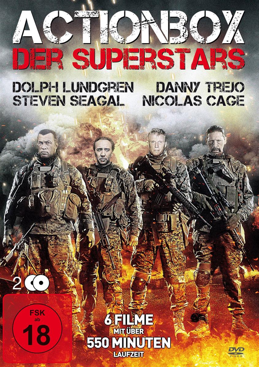 Actionbox der Superstars  [2 DVDs]