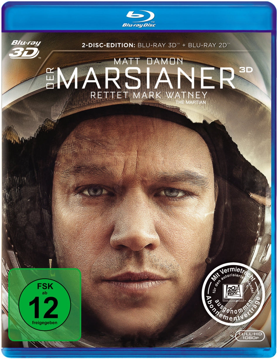 Der Marsianer - Rettet Mark Watney  (+ Blu-ray)
