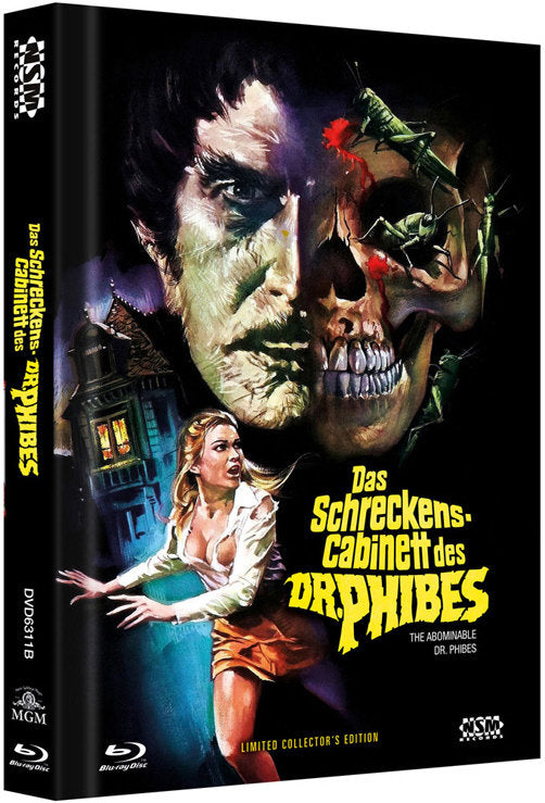 Das Schreckenskabinett des Dr. Phibes  [LCE] (+ DVD) - Mediabook