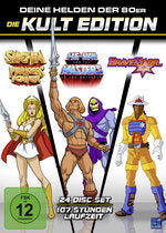 He-Man + She-Ra + BraveStarr - 80er  [24 DVDs]