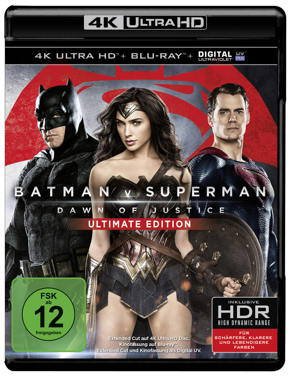 Batman v Superman: Dawn of Justice  (4K Ultra HD) (+ Blu-ray 2D)