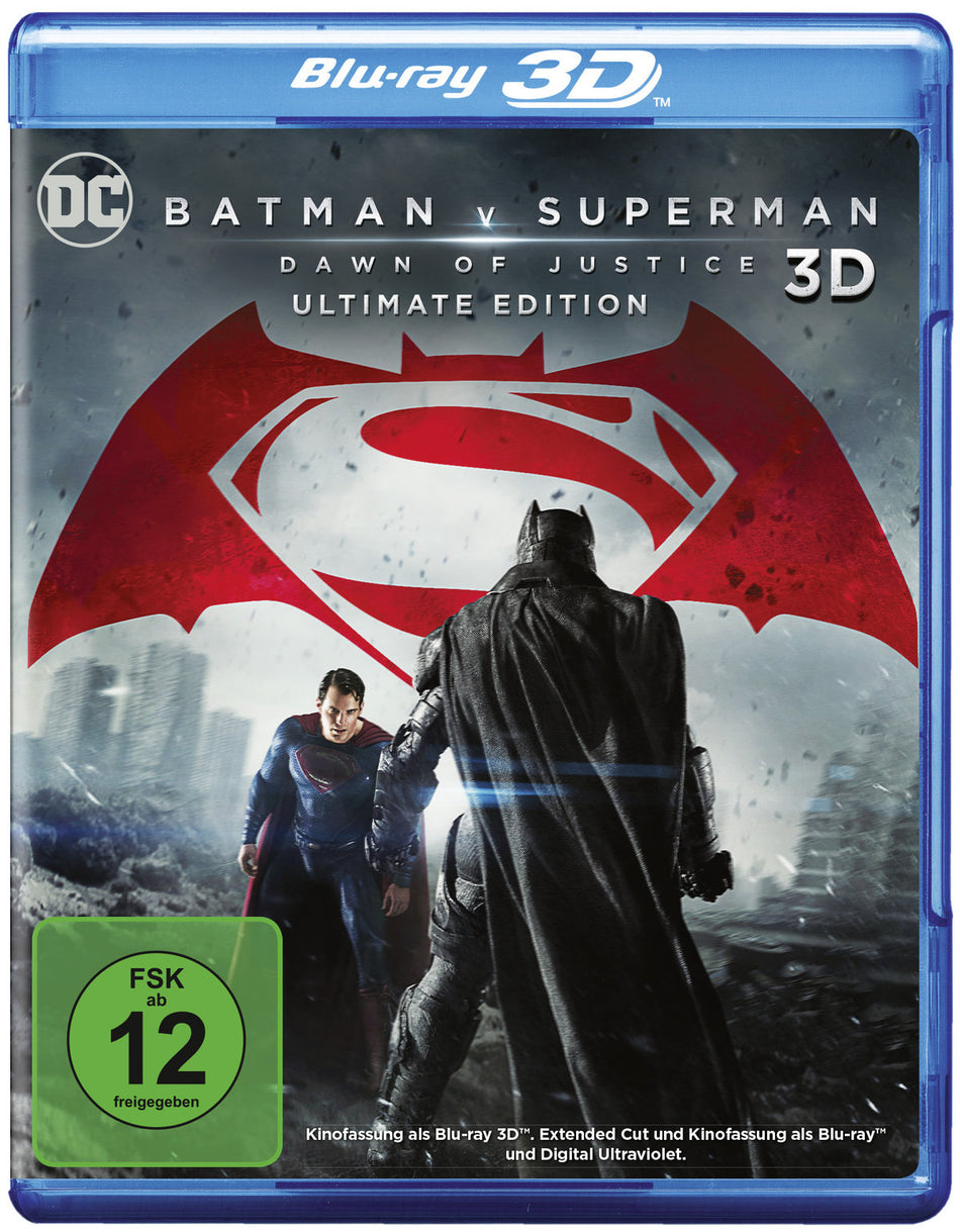 Batman v Superman: Dawn of Justice  (+ Blu-ray 2D Kinofassung) (+ Blu-ray 2D Ultimate Edition)