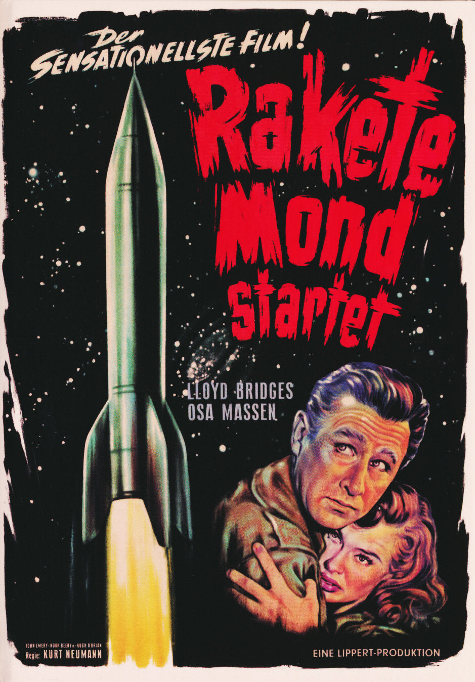 Rakete Mond startet  [LE]