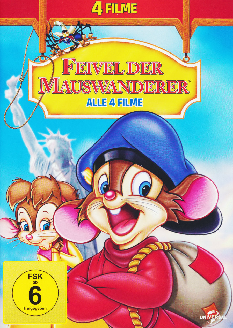 Feivel - Der Mauswanderer 1-4  [4 DVDs]