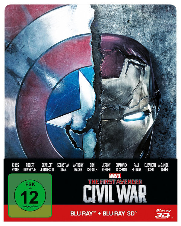The First Avenger: Civil War - Steelbook (+ Blu-ray)