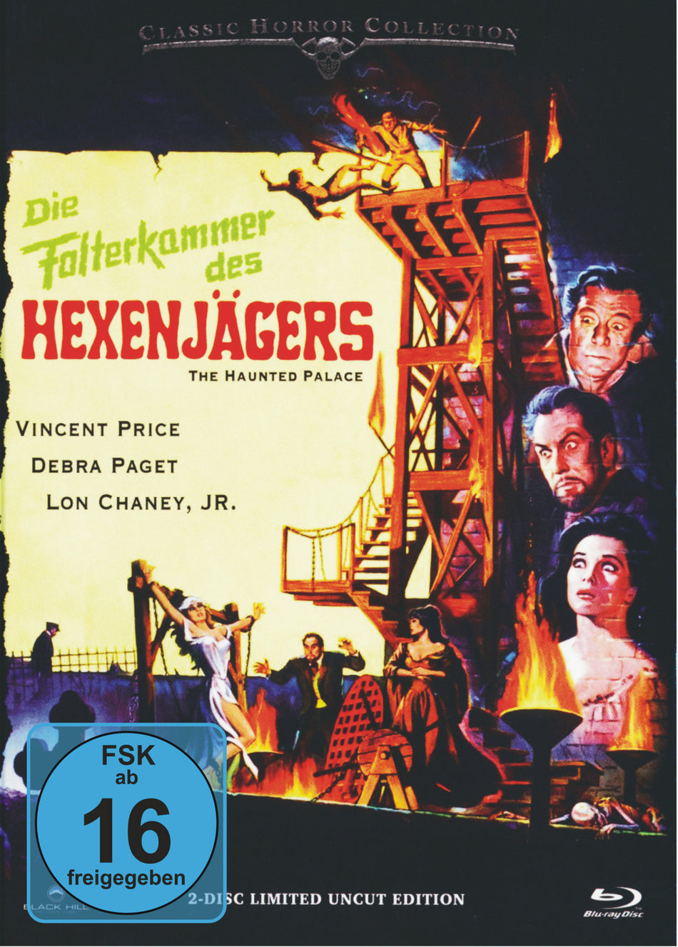 Die Folterkammer des Hexenjägers - Mediabook  (+ DVD) [LE]