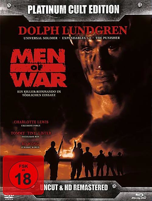 Men of War - Platinum Cult Edition/Uncut  [LE] (+ 2 DVDs)