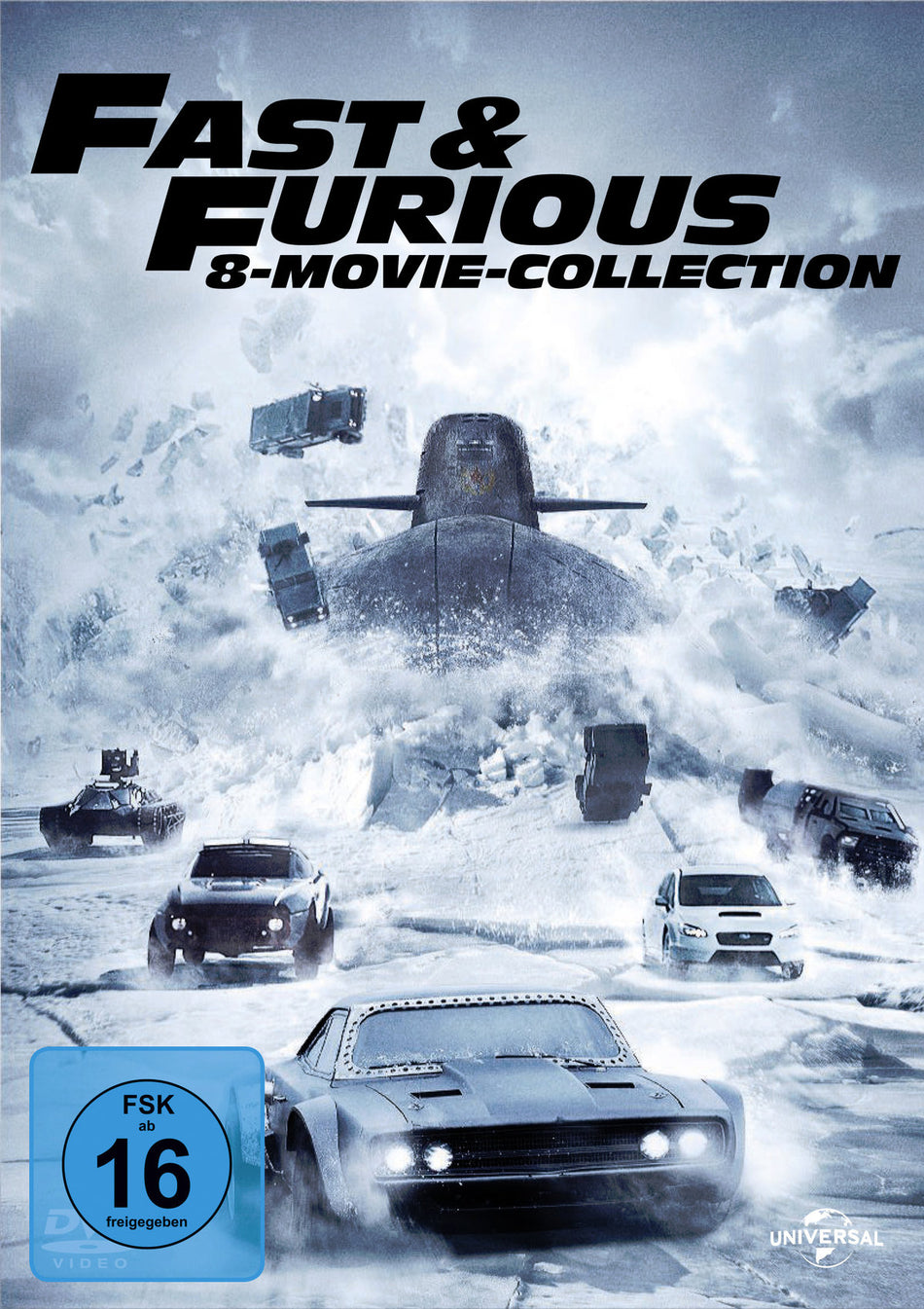 Fast & Furious - 8-Movie Collection  [8 DVDs]