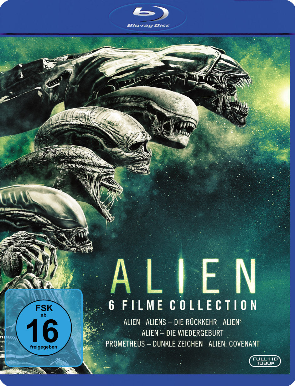 Alien 1-6  [6 BRs]
