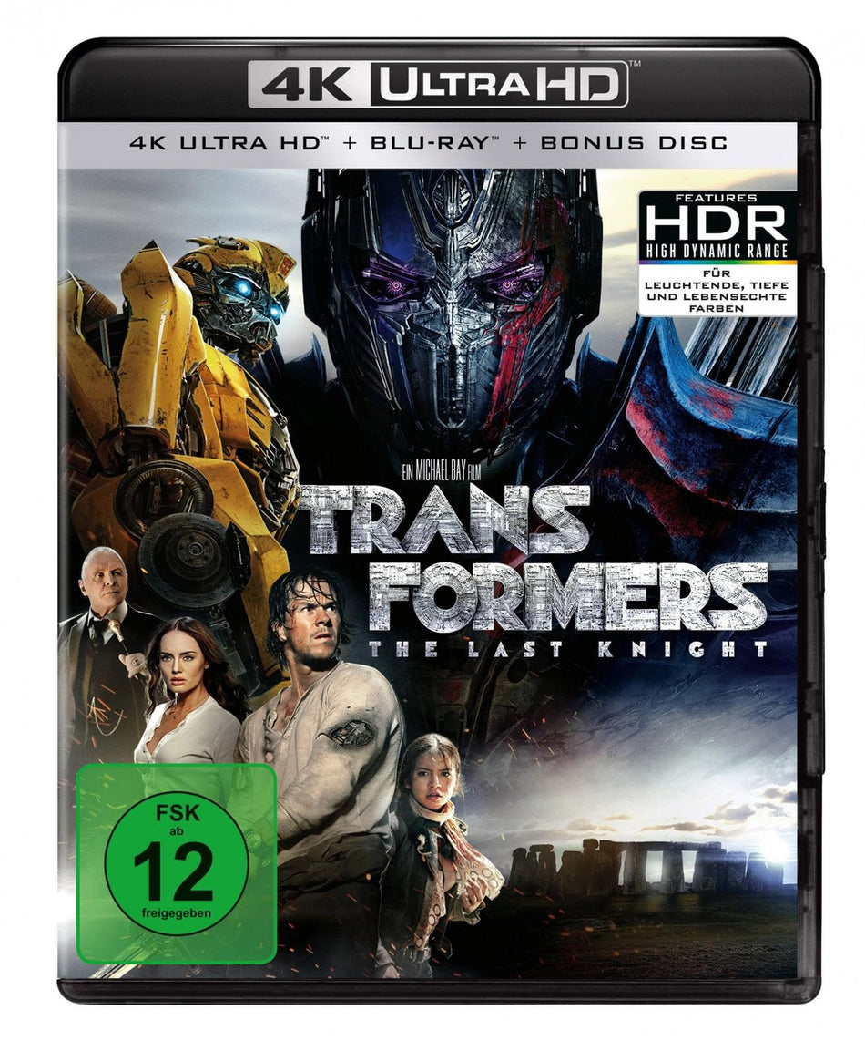 Transformers 5 - The Last Knight  (4K Ultra HD) (+ Blu-ray) (+ Bonus-Disc)