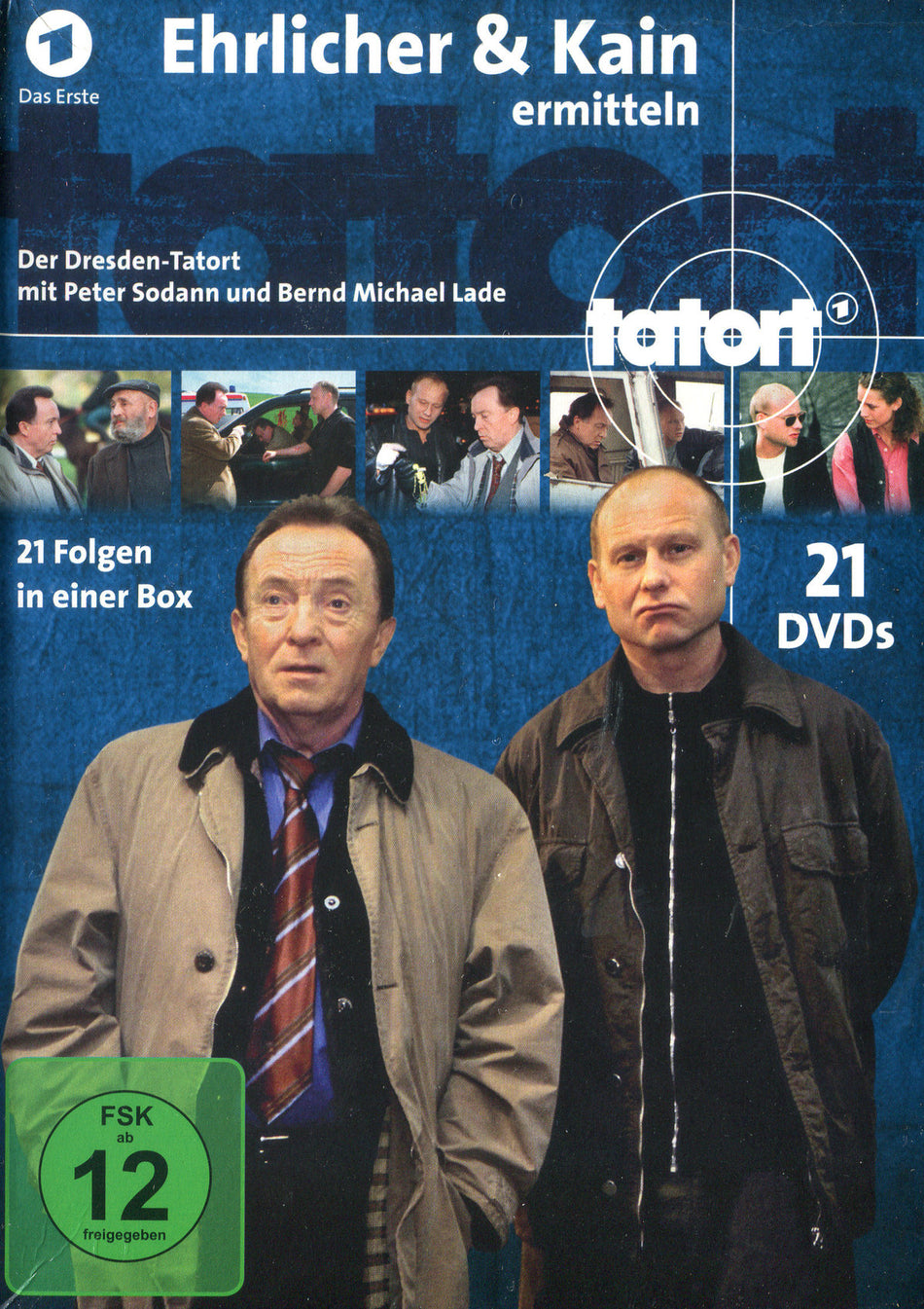 Tatort Dresden - Ehrlicher & Kain ermitteln  [21 DVDs]