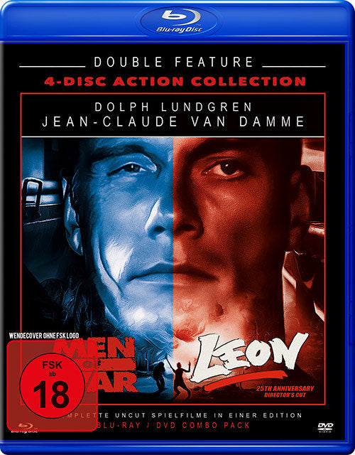Leon + Men of War - Double Feature - Limited Edition  (+ 2 DVDs) [2 BRs]